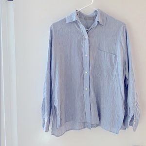 Vince oversized button down